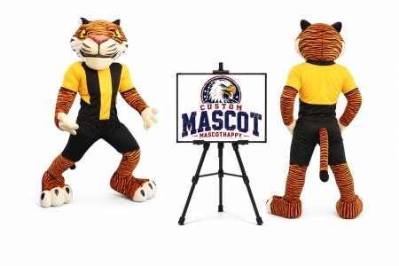 Power Tiger Mascot Costume
