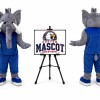 Powerful Elephant Mascot Costume