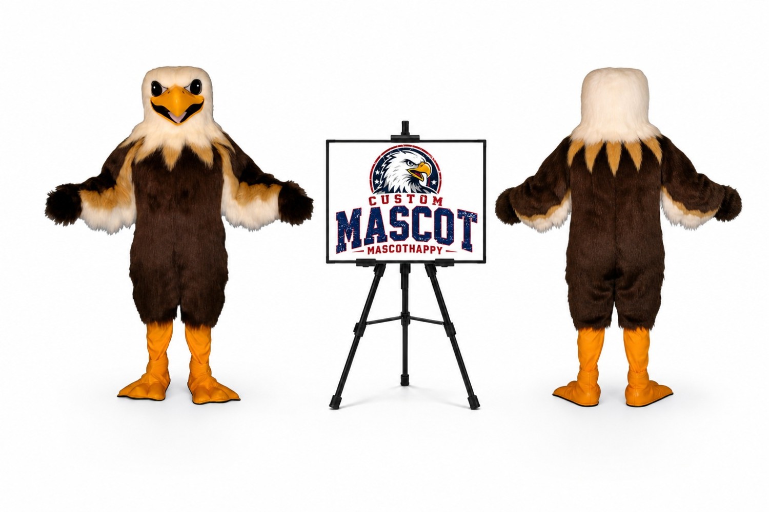 Predator Eagle Mascot Costume Predator Eagle Mascot Costume