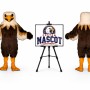 Predator Eagle Mascot Costume