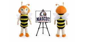 Pretty Bee Mascot Costume Pretty Bee Mascot Costume