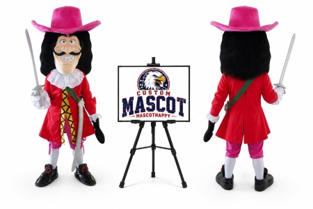Priate Man Mascot Costume