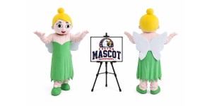 Princess Fairy Girl Mascot Costume Princess Fairy Girl Mascot Costume