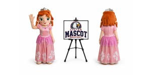 Princess Mascot Costume Princess Mascot Costume