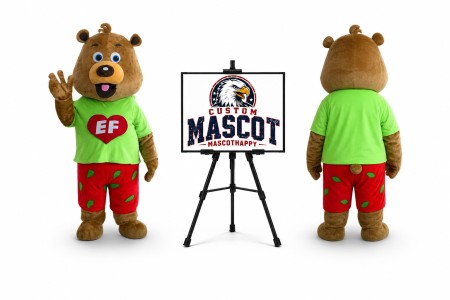 Professional Adult Bear Mascot Costume