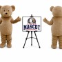 Professional Bear Mascot Costume