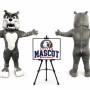 Professional Quality Bulldog Mascot Costume