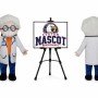 Professor Old Man Mascot Costume