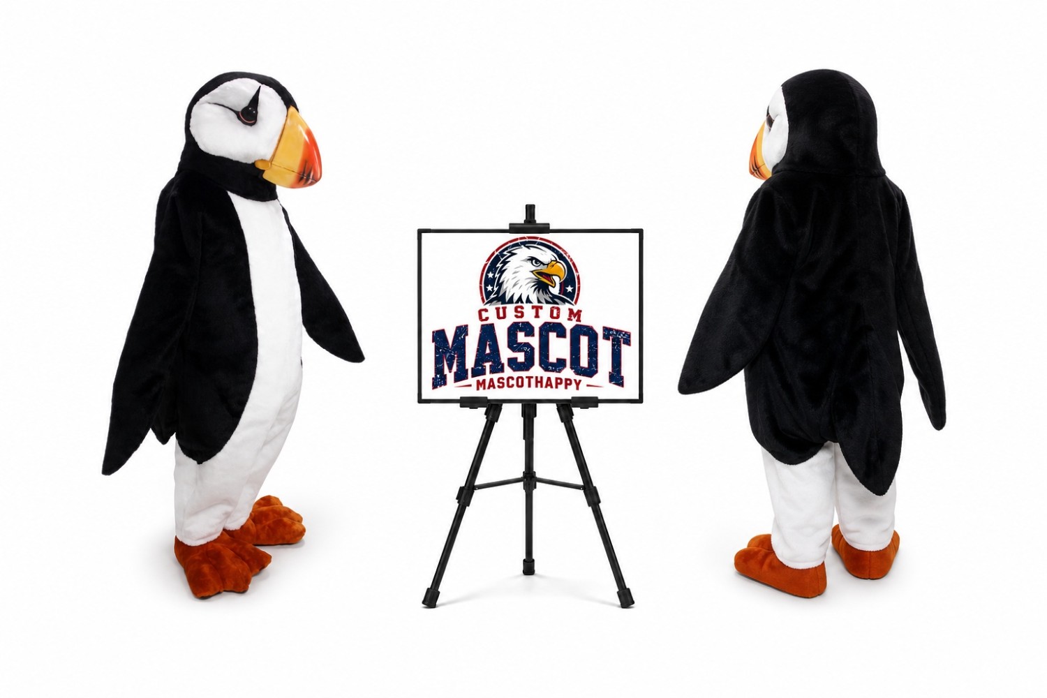 Puffin Mascot Costume Puffin Mascot Costume