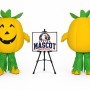 Pumpkin Halloween Mascot Costume for Halloween Events