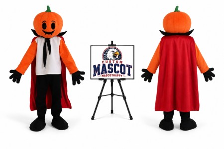 Pumpkin Halloween Mascot Costume for Halloween Events