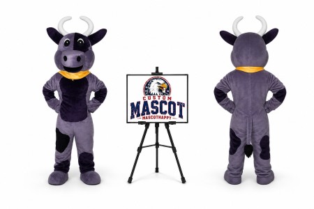 Cow Bull Mascot Costume