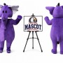 Elephant Cartoon Mascot Costume