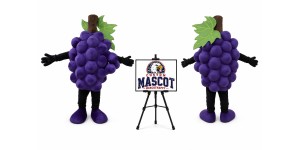 Grape Mascot Costume Grape Mascot Costume