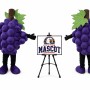 Grape Mascot Costume