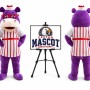 Hippo Mascot Costume