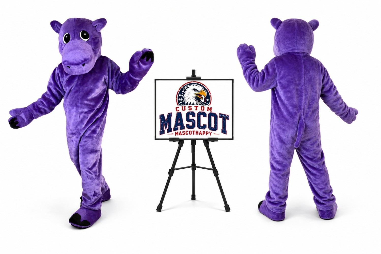 Hippo Mascot Costume Hippo Mascot Costume
