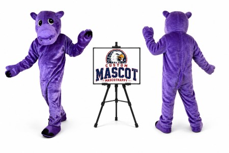 Hippo Mascot Costume