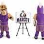 Knight Spartan Trojan Mascot Costume