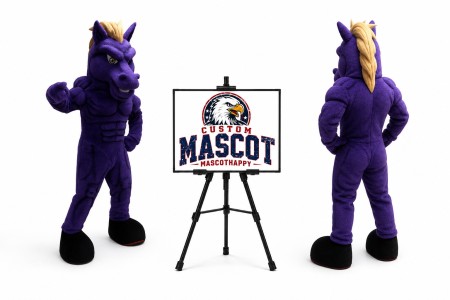 Mustang Mascot Costume