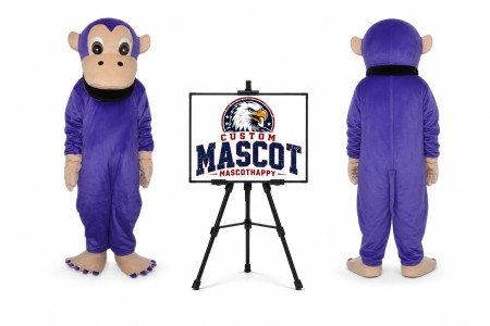 Orangutan Monkey Cartoon Mascot Costume