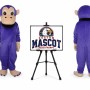 Orangutan Monkey Cartoon Mascot Costume