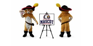 Puss In Boots Cat Mascot Costume Puss In Boots Cat Mascot Costume