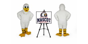 Quackers Duck Mascot Costume Quackers Duck Mascot Costume