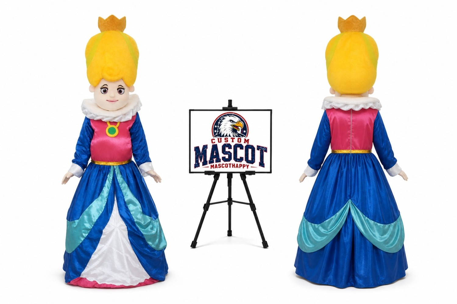 Queen Mascot Costume