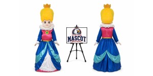 Queen Mascot Costume