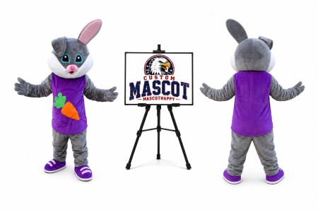 Rabbit Bunny Easter Mascot Costume for Easter Events