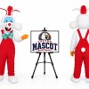 Rabbit Mascot Costume for Easter Events