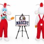 Rabbit Mascot Costume for Easter Events