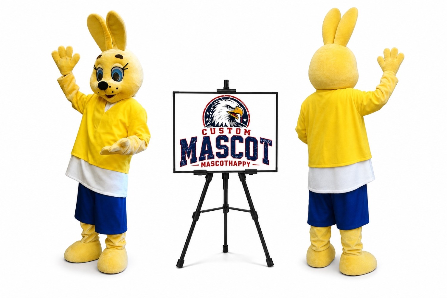 Rabbit Mascot Costume for Easter Events Rabbit Mascot Costume for Easter Events