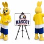 Rabbit Mascot Costume for Easter Events