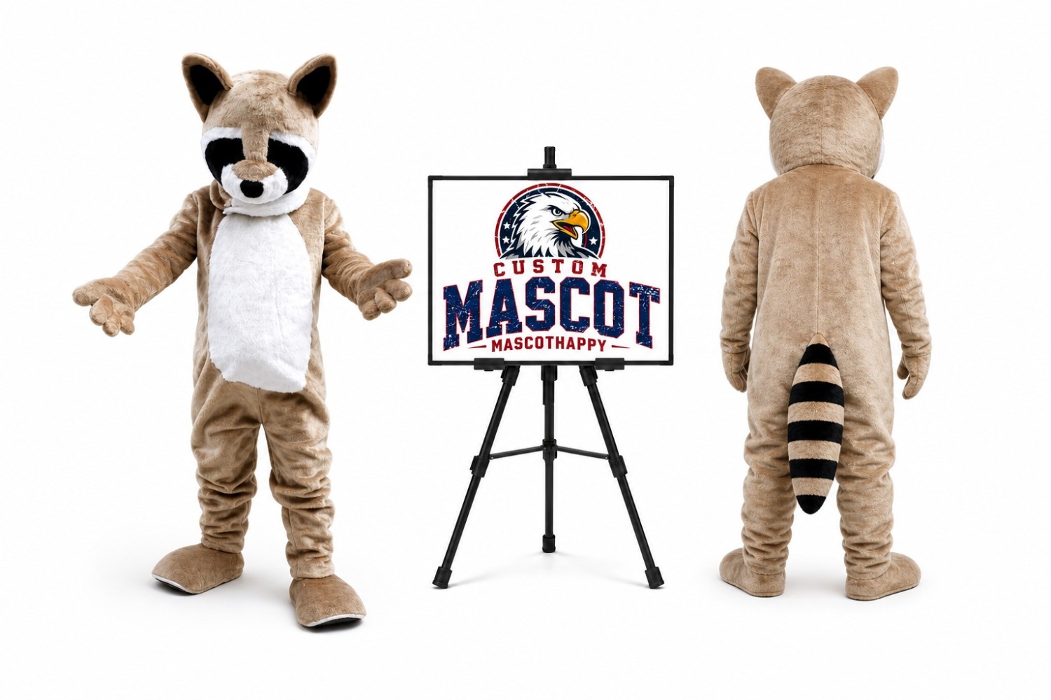 Raccoon Fursuit Mascot Costume Raccoon Fursuit Mascot Costume