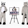 Raccoon Plush Mascot Costume