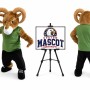 Ram Bighorn Goat Mascot Costume