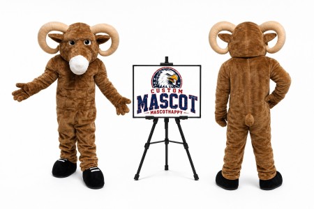 Ram Mascot Bighorn Costume Mascot Costume