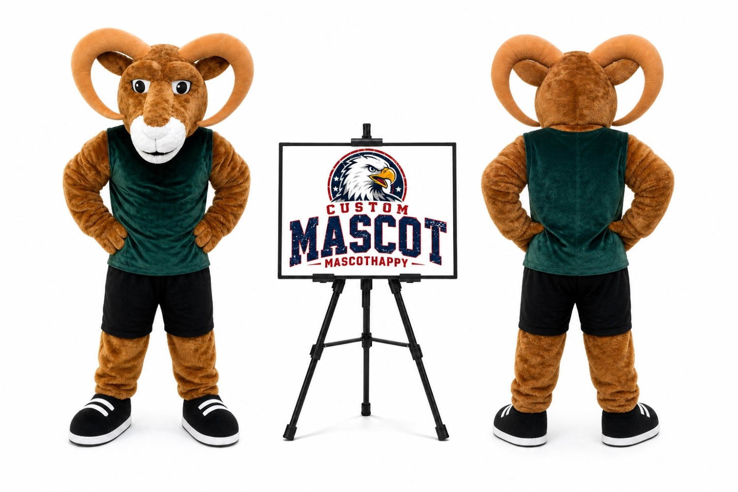 Ram Mascot Costume Ram Mascot Costume