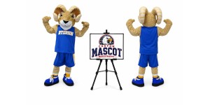 Ram Ryerson Mascot Costume Ram Ryerson Mascot Costume