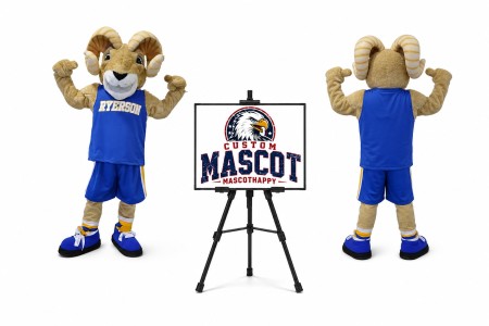 Ram Sports Mascot Costume for Sports Events