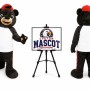 Rapper Bear Mascot Costume