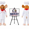 Rat Mouse Cook Chef Mascot Costume for Food Events