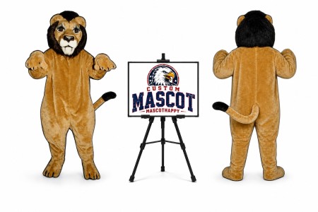 Realistic Lion Mascot Costume