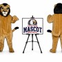 Realistic Lion Mascot Costume