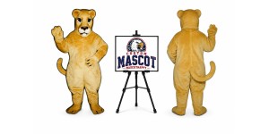 Realistic Lioness Mascot Costume Realistic Lioness Mascot Costume