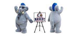 Realistic Mammoth Elephant Mascot Costume Realistic Mammoth Elephant Mascot Costume