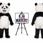 Realistic Panda Mascot Costume