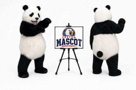Realistic Panda Mascot Costume